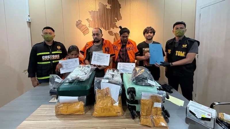 Bareskrim-Bea Cukai Gagalkan 3 Kg Sabu di Batam, 4 Diringkus